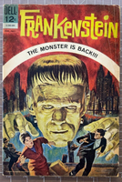 Frankenstein #1 Dell 1964 The Monster Is Back Comic 1st Printing (12-283-305)