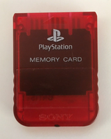 Sony PlayStation 2 PS2 Memory Card 8MB OEM N1158 (Red) US Seller