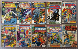 Comic Book Lot of 20 0.5-3.0 Reader Grade - Invaders Iron Fist GI Combat Conan