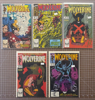 Lot Of 10 Marvel Comics Wolverine 1989-1992 5.0-9.0 conditions