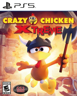 Crazy Chicken Xtreme for PS5 (Sony PlayStation 5, 2022) GS2 Games - New Sealed