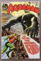 Aquaman #56 The Creature That Devoured Detroit DC Comics 1971 4.0-5.0