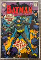 Batman #201 Very Nice Silver Age Superhero Vintage DC Comic 1968 2.5-3.5