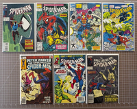 Vintage Lot of 13 Spider-man Spiderman Misc Marvel Comics 1990-1995 4.0-9.0