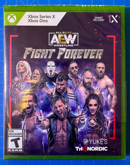 AEW All Elite Wrestling Fight Forever Xbox One Series X Brand New 811994023520