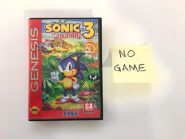 Sonic The Hedgehog 3 (Sega Genesis, 1994) Box Only, No Game Cartridge or Manual