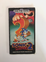 Sonic The Hedgehog 2 (Sega Genesis, 1992) CIB Complete W/Hang Tag - Tested