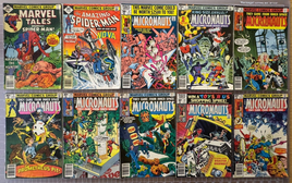 Lot of 20 Comic Book Lot Reader Grade 0.5-4.0 Micronauts Spiderman Iron Man