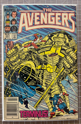 Avengers #257 1st Appearance Nebula! Terminus! Marvel 1985 3.5-4.5 Comic