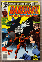 DAREDEVIL #157 CAPTAIN AMERICA! BRONZE AGE MARVEL COMICS 1979! 3.5-5.0