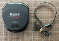 Vintage Sony Discman Portable CD Player D-162CK Digital Mega Bass w/ Headphones