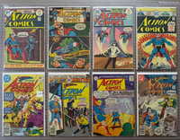 Action Comics Bulk Lot of 8 DC Comics 2.5-6.0 448 370 445 468 450 332 461 533