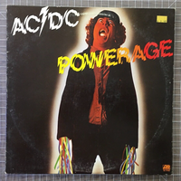 AC/DC, Powerage LP Vinyl Record Album (1978) Atlantic Records SD 19180