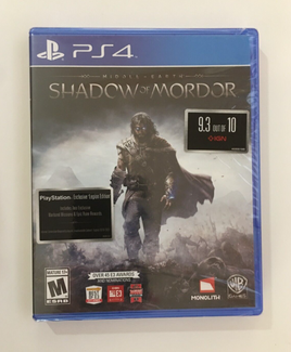 Middle Earth: Shadow Of Mordor (PlayStation, 2014) Warner Bros - New Sealed