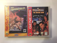 Custom Made Sega Genesis / Sega 32x Boxes You Pick - Free Sticker - US Seller