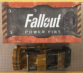 Fallout Power Fist Bethesda Chronicle Collectibles Replica 1:1 Scale - Open Box