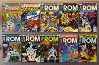 Bulk Lot Of 27 Marvel Comics Reader Grade 1.0-4.0 Avengers Rom Strange