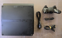 PS3 Sony PlayStation 3 Slim Console 120GB System CECH-2001A w/ Controller