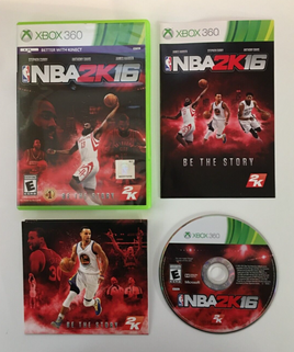 NBA 2K16 (Microsoft Xbox 360, 2015) Basketball - CIB Complete - US Seller