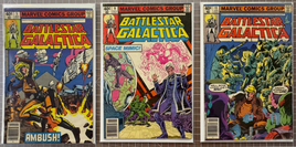 Battlestar Galactica 3 Comic Lot Set 1979 3.0-5.0 Issues 5 9 11