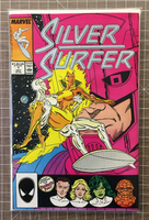 Silver Surfer #1 Fantastic Four - Marvel Comic (1987) 3-4