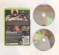 Max Payne 3 (Microsoft Xbox 360, 2012) Rockstar Games - Box & Discs