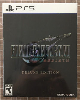 Final Fantasy VII Rebirth [Deluxe Edition] PS5 (Sony PlayStation 5, 2024) Sealed