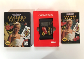 Caesar's Palace [Cardboard Box] (Sega Genesis, 1993) CIB Complete - US Seller