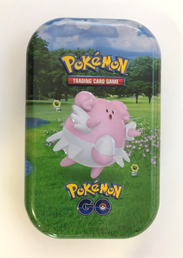 Pokemon GO Mini Tin Blissey A22 For Pokemon TCG - EMPTY TIN, NO CARDS INCLUDED