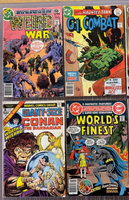 Comic Book Lot of 20 0.5-3.0 Reader Grade - Invaders Iron Fist GI Combat Conan