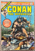 Conan The Barbarian King-Size #1 (1973, Marvel Comic) Barry Smith Cover 2.5-3.5