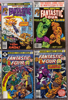 FANTASTIC FOUR lot of 32 Marvel Comics 1.0-4.0 condition readers