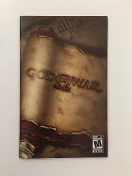God of War [Black Label] PS2 (Sony PlayStation 2, 2005) Manual - US Seller