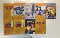 Original Nintendo 64 [N64] Manuals Only - You Pick - US Seller