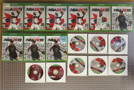 Lot Of 17 Sports Games for Xbox One NBA 2K 18, NBA 2k19, NBA 2k14 CIB and loose