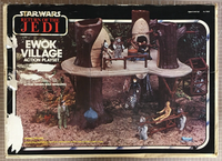 Kenner Star Wars ROTJ Ewok Village Action Playset 1983 W/ Box - Incomplete