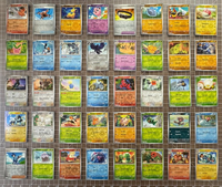 Pokémon S&V Paldea Evolved Obsidian Flames Reverse Holo Lot 40 Cards NM-LP