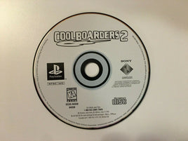 Cool Boarders 2 [Black Label] (Sony Playstation 1, 1997) Game Disc - US Seller