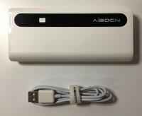 Aibocn Power Bank 10,000mAh Phone Portable Charger with Flashlight WX010