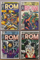 Marvel Comics ROM The SpaceKnight 1980 Issues #2 #8 #24 #27 4.0-5.0