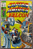 Captain America 141 Marvel Comic 1971 Falcon Grey Gargoyle Nick Fury 2.5-3.5