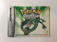 Nintendo GameBoy Advance Manuals - GameBoy Advance Manuals - You Pick