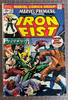 Iron Fist  #19 Nov 1974 Marvel Premiere Kara-Kai 1st Colleen Wing 2.0-3.0