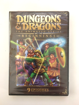 Dungeons & Dragons The Animated Series Beginnings 9 Episodes DVD Video, 2009 New