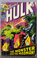 Incredible Hulk #144 1971 Marvel Comic 2.0-3.0