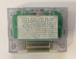 Interact 256K Large Size N64 Nintendo 64 Memory Card Pak Pack Clear - US Seller