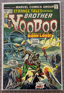 Strange Tales Brother Voodoo #172 1974 Marvel Comic Book Gil Kane Cover 4.5-5.5