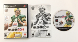 Madden NFL 09 PS2 (Sony PlayStation 2, 2008) Football - CIB Complete - US Seller