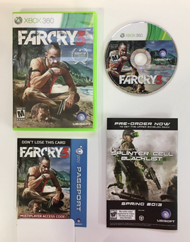 Far Cry 3 (Microsoft Xbox 360, 2012) Ubisoft - CIB Complete - US Seller