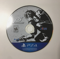 Persona 5 For PS4 (PlayStation 4, 2017) Atlus - Game Disc Only - US Seller